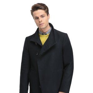 DAMAT Navy Coat